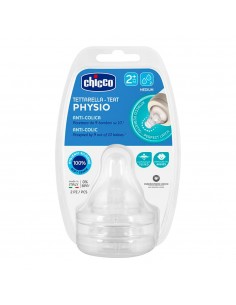 Chicco Tetina Physio Flujo Medio +2 meses